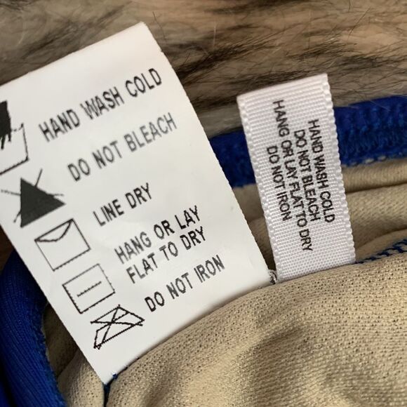 Spiegel Swim Dress Skirt Swimsuit 4 Rare Vintage NEW Royal Blue - Picture 11 of 12